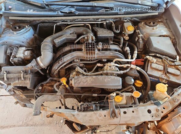 JF2GTAMC1KH351053 2019 SUBARU CROSSTREK Blue Вид підкапотного простору