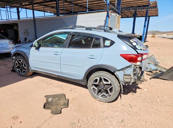 JF2GTAMC1KH351053 2019 SUBARU CROSSTREK Blue Задня ліва чверть
