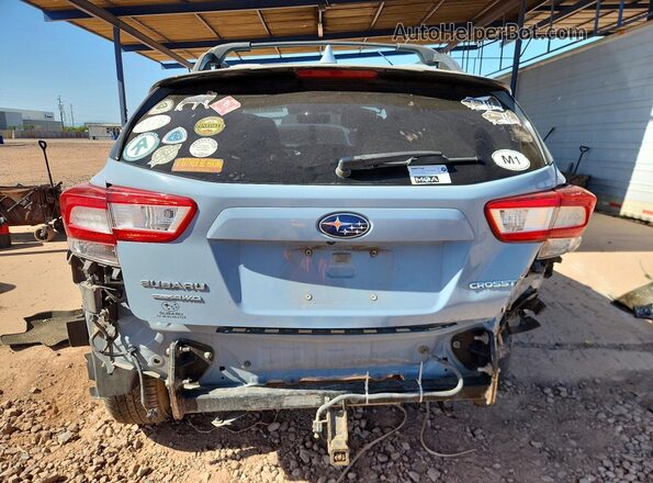 JF2GTAMC1KH351053 2019 SUBARU CROSSTREK Blue Вид ззаду