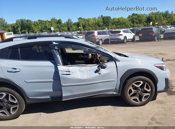 JF2GTAMC1L8275030 2020 SUBARU CROSSTREK Blue Front view