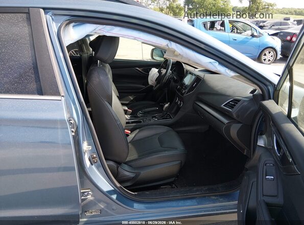JF2GTAMC2J8290343 2018 SUBARU CROSSTREK Blue Front interior view