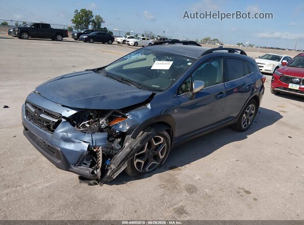 JF2GTAMC2J8290343 2018 SUBARU CROSSTREK Blue Front left