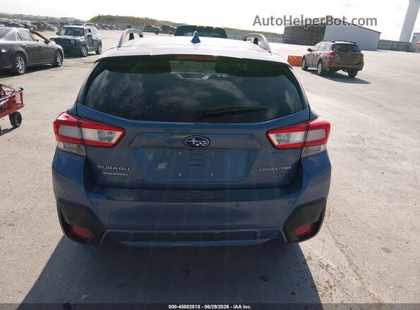 JF2GTAMC2J8290343 2018 SUBARU CROSSTREK Blue 