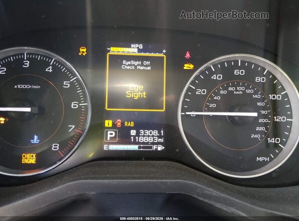 JF2GTAMC2J8290343 2018 SUBARU CROSSTREK Blue 