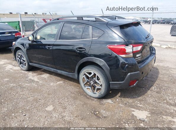 JF2GTAMC2JH235147 2018 SUBARU CROSSTREK Black უკანა მარცხენა