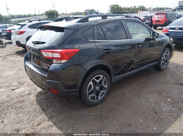 JF2GTAMC2JH235147 2018 SUBARU CROSSTREK Black უკანა მარჯვენა