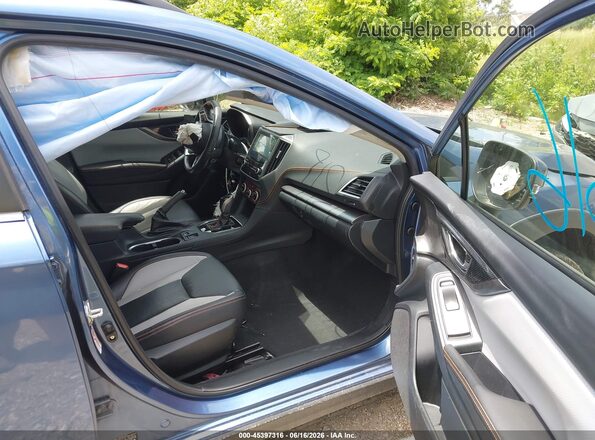 JF2GTAMC2K8255190 2019 SUBARU CROSSTREK Blue Widok wnętrza z przodu