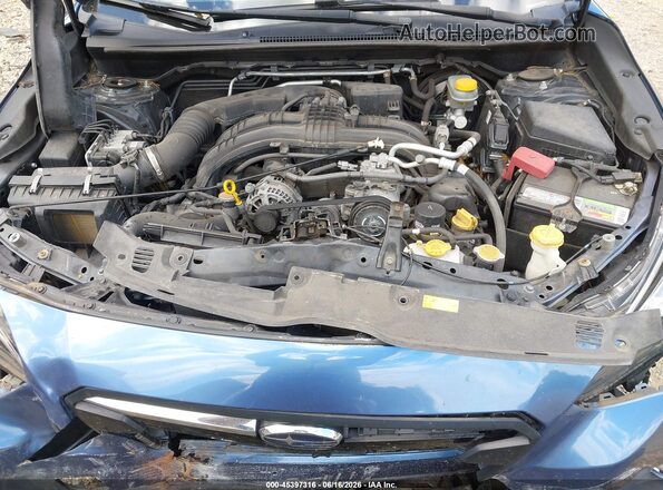 JF2GTAMC2K8255190 2019 SUBARU CROSSTREK Blue Widok z tyłu