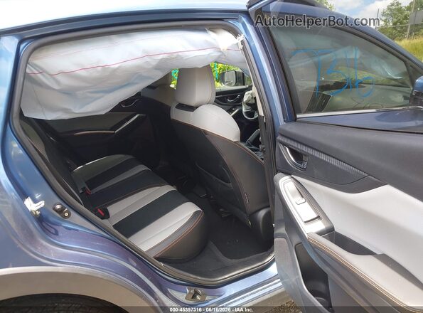 JF2GTAMC2K8255190 2019 SUBARU CROSSTREK Blue Widok naklejki z numerem VIN