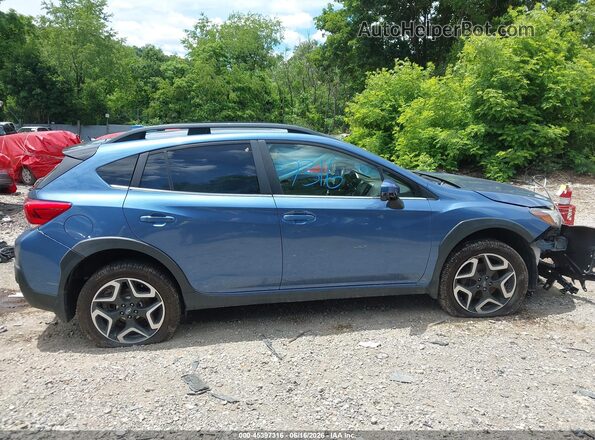 JF2GTAMC2K8255190 2019 SUBARU CROSSTREK Blue Widok wnętrza z tyłu