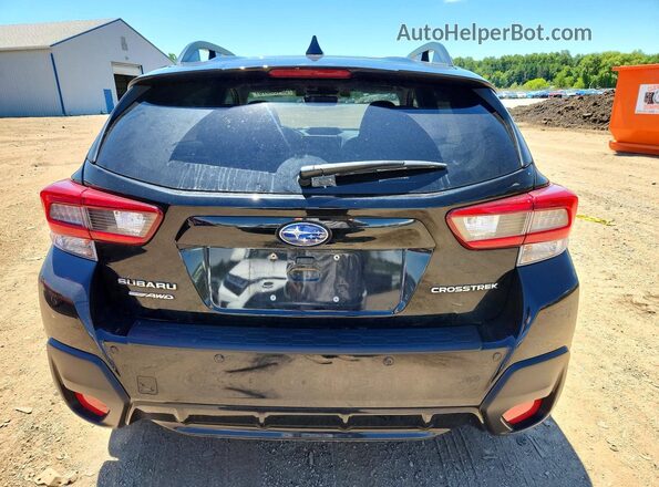 JF2GTAMC2LH210378 2020 SUBARU CROSSTREK Black Вид ззаду