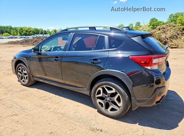 JF2GTAMC2LH210378 2020 SUBARU CROSSTREK Black Задня ліва чверть