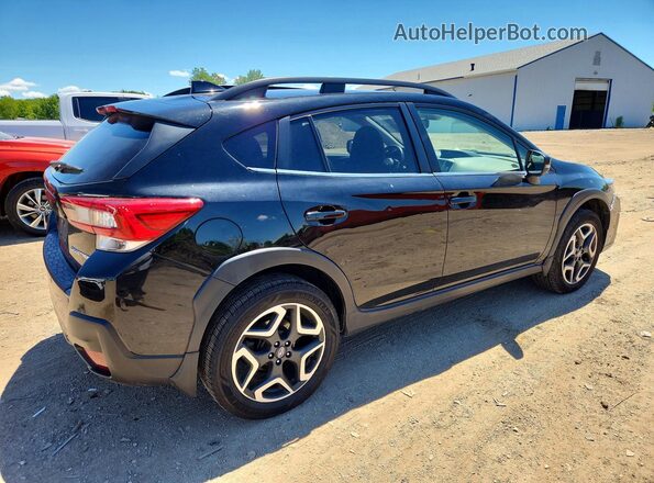 JF2GTAMC2LH210378 2020 SUBARU CROSSTREK Black Задня права чверть