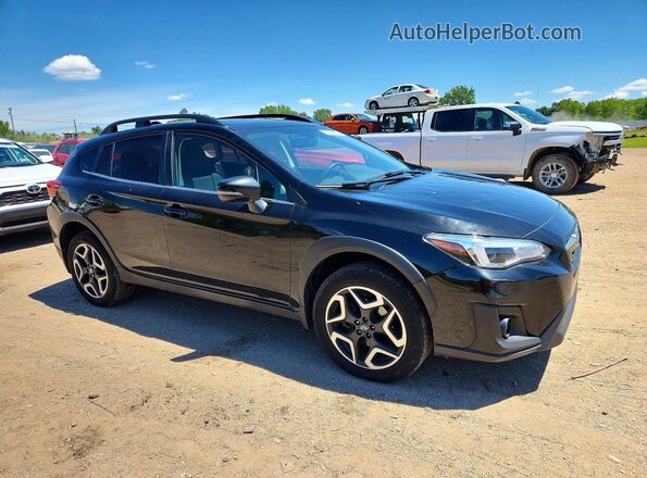 JF2GTAMC2LH210378 2020 SUBARU CROSSTREK Black Передня права чверть