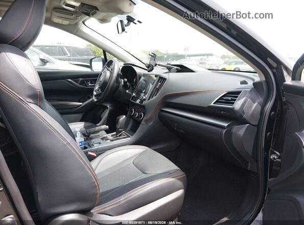 JF2GTAMC3KH298176 2019 SUBARU CROSSTREK Black წინა სალონის ხედი