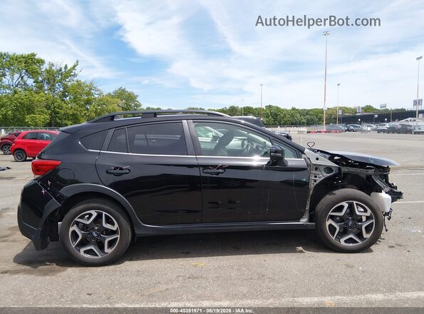 JF2GTAMC3KH298176 2019 SUBARU CROSSTREK Black უკანა სალონის ხედი