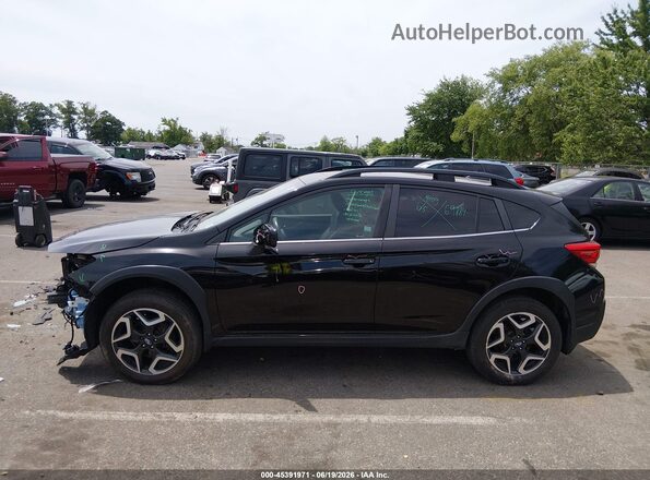 JF2GTAMC3KH298176 2019 SUBARU CROSSTREK Black სალონის 360-გრადუსიანი ხედი