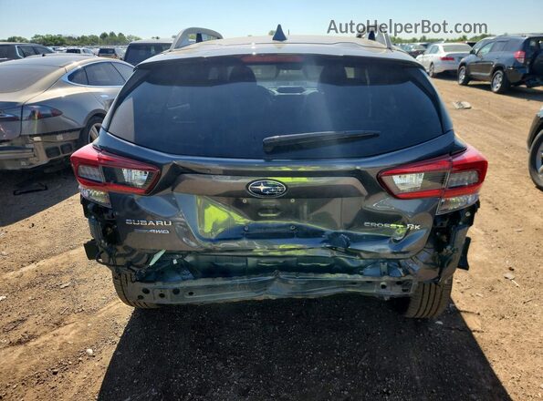 JF2GTAMC3L8226234 2020 SUBARU CROSSTREK Gray Rear view