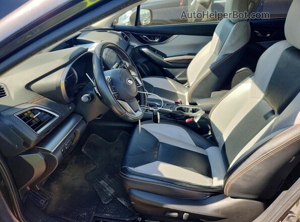 JF2GTAMC3L8226234 2020 SUBARU CROSSTREK Gray Front interior view