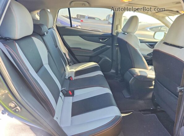 JF2GTAMC3L8226234 2020 SUBARU CROSSTREK Gray Rear seats view