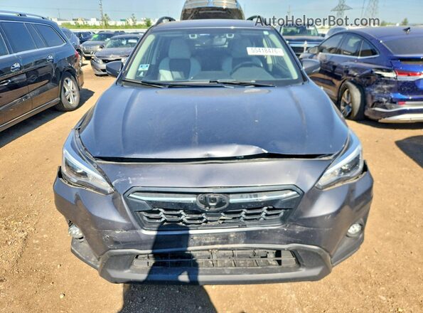JF2GTAMC3L8226234 2020 SUBARU CROSSTREK Gray Front view