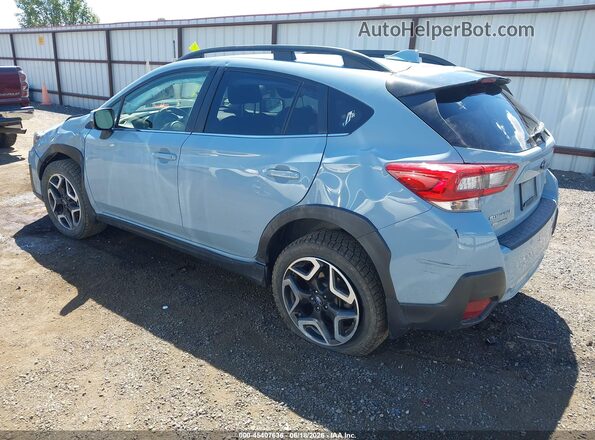 JF2GTAMC3L8248279 2020 SUBARU CROSSTREK Синий Задняя левая четверть