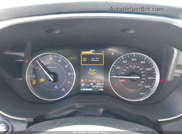 JF2GTAMC3L8248279 2020 SUBARU CROSSTREK Синий Вид задних сидений