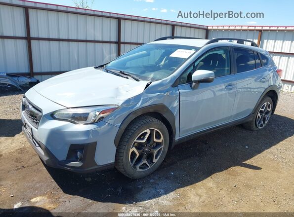 JF2GTAMC3L8248279 2020 SUBARU CROSSTREK Синий Передняя левая четверть