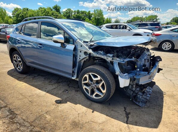 JF2GTAMC4J8291686 2018 SUBARU CROSSTREK Blue Առջևի աջ