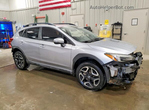 JF2GTAMC4J8346962 2018 SUBARU CROSSTREK Silver Առջևի աջ