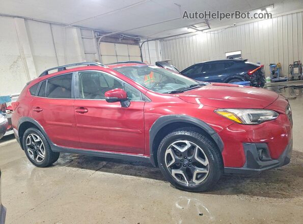 JF2GTAMC6JH209019 2018 SUBARU CROSSTREK Burgundy 