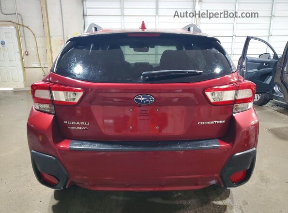 JF2GTAMC6JH209019 2018 SUBARU CROSSTREK Burgundy 