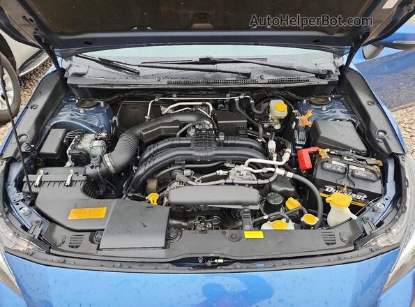 JF2GTAMC6JH291835 2018 SUBARU CROSSTREK Синий Вид подкапотного пространства