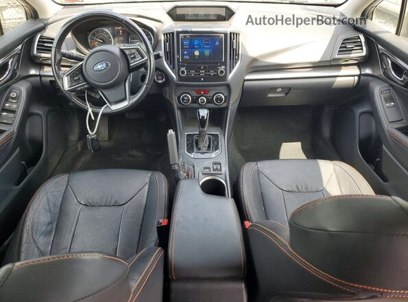 JF2GTAMC6K8200869 2019 SUBARU CROSSTREK Charcoal Vista del salpicadero
