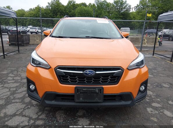 JF2GTAMC6LH236983 2020 SUBARU CROSSTREK Orange Widok zestawu wskaźników