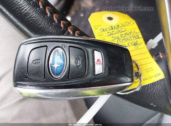 JF2GTAMC6LH236983 2020 SUBARU CROSSTREK Orange Widok deski rozdzielczej