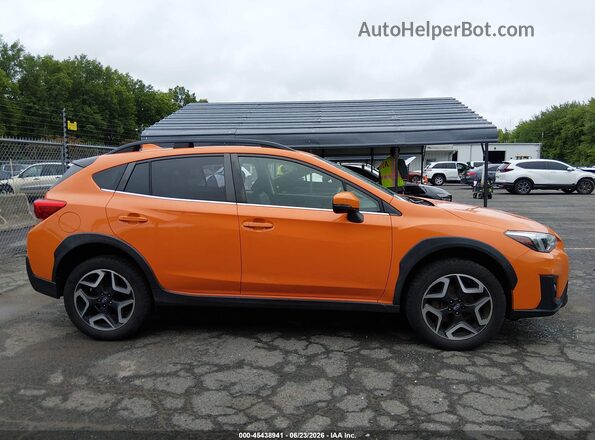 JF2GTAMC6LH236983 2020 SUBARU CROSSTREK Orange Widok wnętrza z tyłu