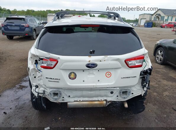 JF2GTAMC7J8253546 2018 SUBARU CROSSTREK White წინა ხედი