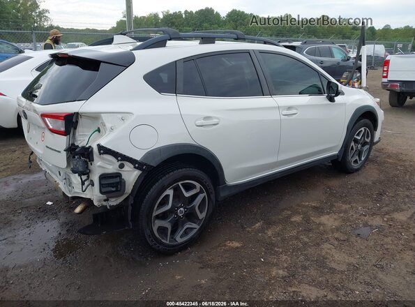 JF2GTAMC7J8253546 2018 SUBARU CROSSTREK White უკანა მარჯვენა