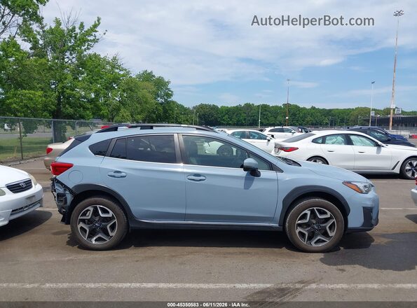 JF2GTAMC7K8222038 2019 SUBARU CROSSTREK Light Blue Вид задней части салона