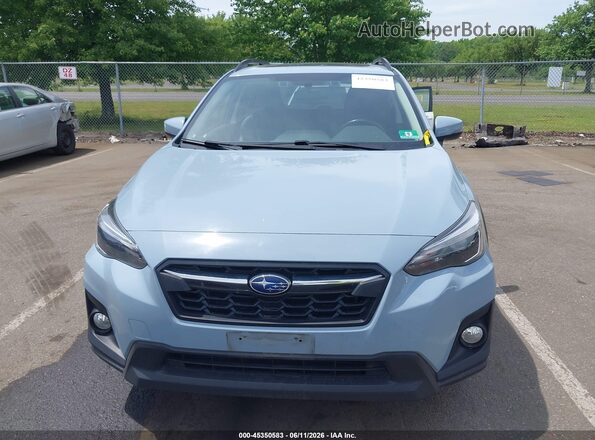 JF2GTAMC7K8222038 2019 SUBARU CROSSTREK Light Blue Вид щитка приборов