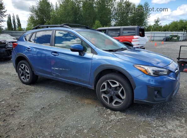 JF2GTAMC7KH239163 2019 SUBARU CROSSTREK Blue 