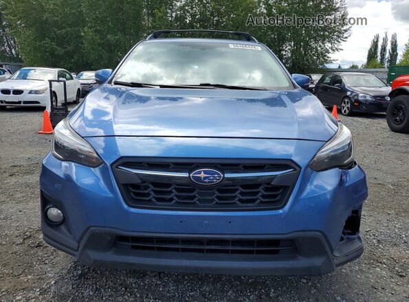 JF2GTAMC7KH239163 2019 SUBARU CROSSTREK Blue 