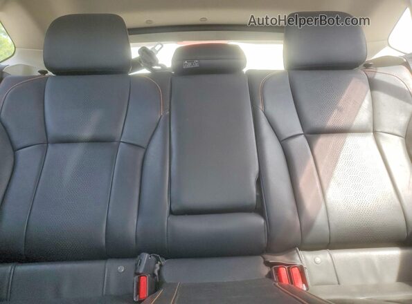 JF2GTAMCXJ8297265 2018 SUBARU CROSSTREK Silver Հետևի նստատեղերի տեսք