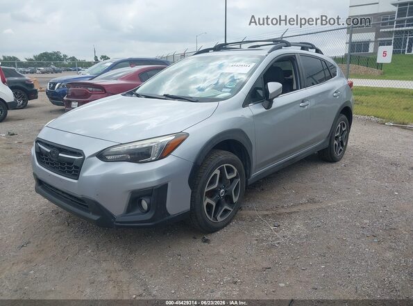 JF2GTAMCXJH206916 2018 SUBARU CROSSTREK Gray Front left