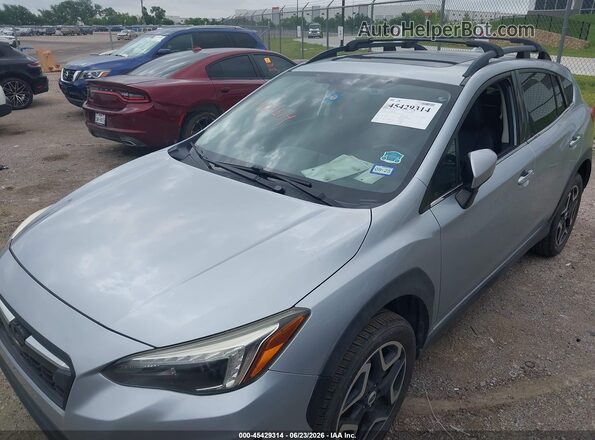 JF2GTAMCXJH206916 2018 SUBARU CROSSTREK Gray Front view