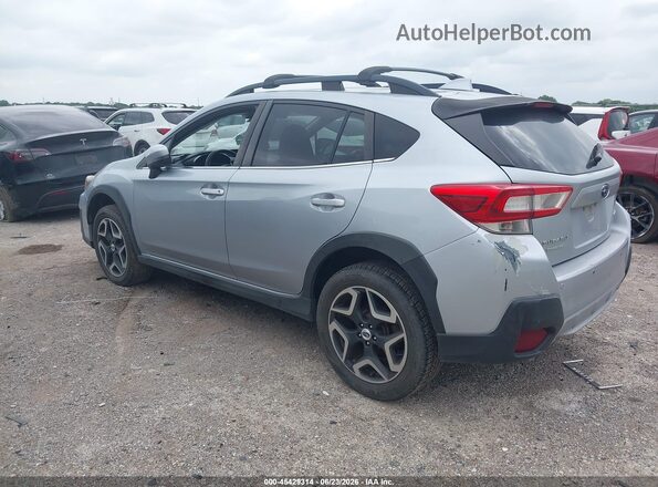 JF2GTAMCXJH206916 2018 SUBARU CROSSTREK Gray Rear left