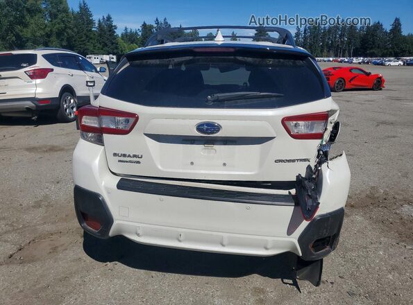 JF2GTAMCXK8311263 2019 SUBARU CROSSTREK White უკანა ხედი