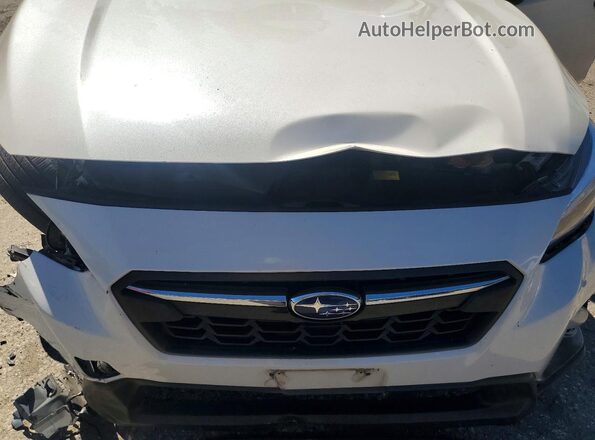 JF2GTAMCXK8311263 2019 SUBARU CROSSTREK White ძრავის განყოფილების ხედი