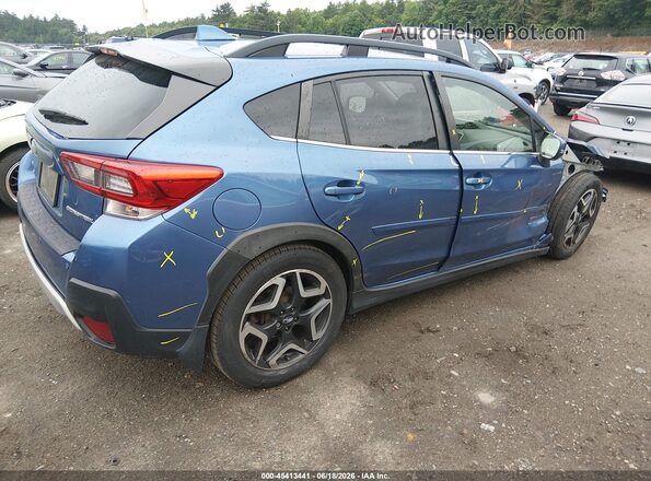JF2GTAMCXL8225677 2020 SUBARU CROSSTREK Синий Задняя правая четверть
